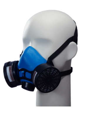 Полумаска Исток 400 с фильтрами А1В1Р1 РУ-60М, 10040